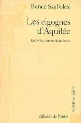 Couverture du produit · Les Cigognes d'Aquilée : l'effondrement des cultures