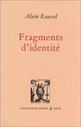 Couverture du produit · Fragments d'identité