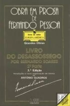 Couverture du produit · Livro do desassossego por Bernardo Soares