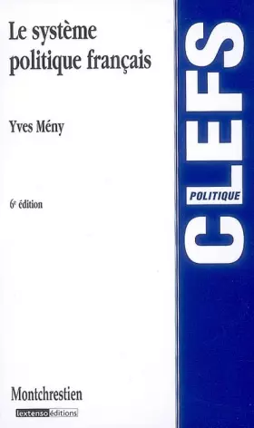 Couverture du produit · Le système politique français