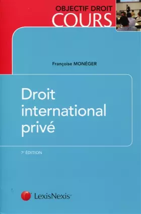 Couverture du produit · Droit international privé