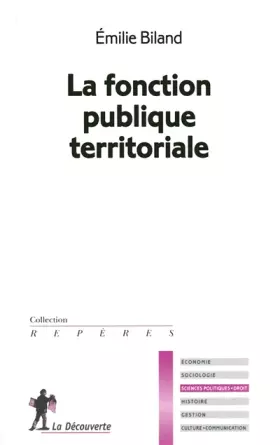 Couverture du produit · La fonction publique territoriale
