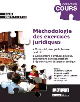 Couverture du produit · Méthodologie des exercices juridiques, 3ème Ed.