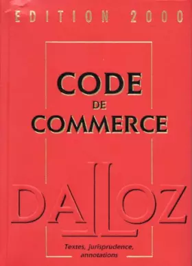 Couverture du produit · Code de commerce, 95e édition