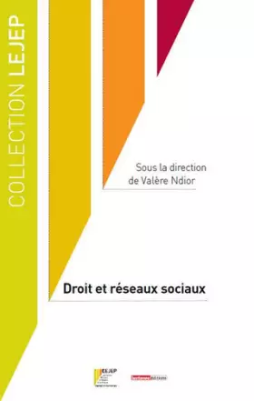 Couverture du produit · Droit et réseaux sociaux