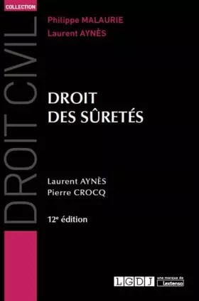 Couverture du produit · Droit des sûretés