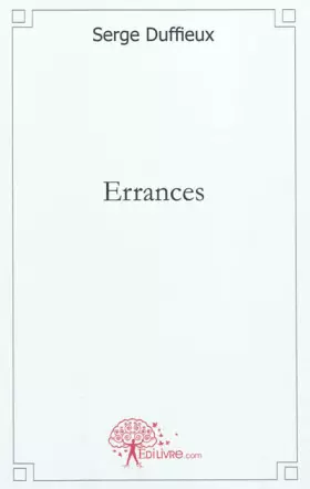 Couverture du produit · Errances