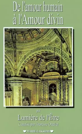 Couverture du produit · De l'amour humain à l'amour divin