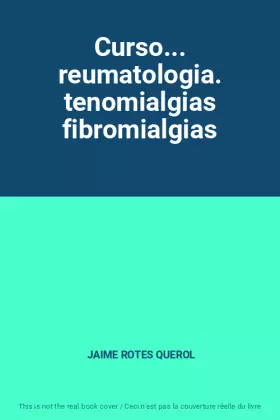 Couverture du produit · Curso... reumatologia. tenomialgias fibromialgias