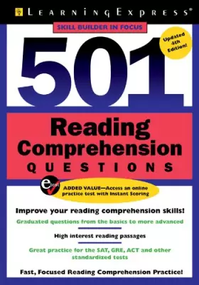 Couverture du produit · 501 Reading Comprehension Questions (501 Series)