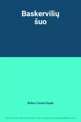 Couverture du produit · Baskervilių šuo