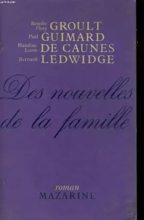 Couverture du produit · Des Nouvelles de la famille