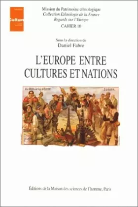 Couverture du produit · L'Europe entre cultures et nations : Colloque de Tours, décembre 1993