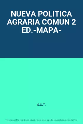 Couverture du produit · NUEVA POLITICA AGRARIA COMUN 2 ED.-MAPA-