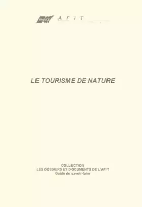 Couverture du produit · Le tourisme de nature