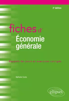 Couverture du produit · Fiches d'économie générale