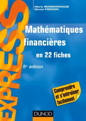 Couverture du produit · Mathématiques financières - 5e éd - en 22 fiches: en 22 fiches