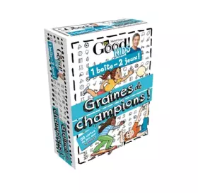 Couverture du produit · 1 boîte 2 jeux – Graines de champions – Jeu de cartes avec Michel Cymes – À partir de 6 ans