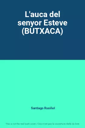 Couverture du produit · L'auca del senyor Esteve (BUTXACA)
