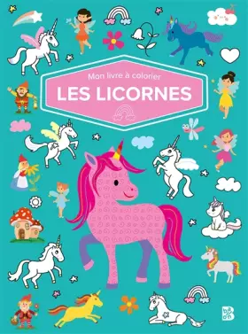 Couverture du produit · Mon livre à colorier - Les licornes
