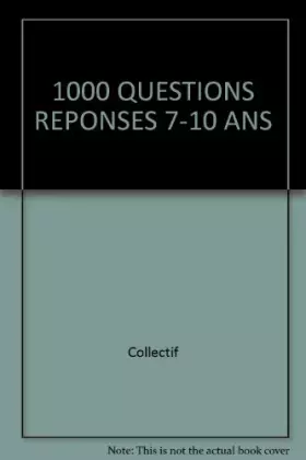 Couverture du produit · 1000 Questions-Réponses