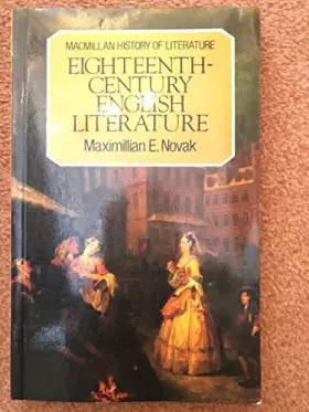 Couverture du produit · Eighteenth-Century English Literature