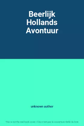 Couverture du produit · Beerlijk Hollands Avontuur