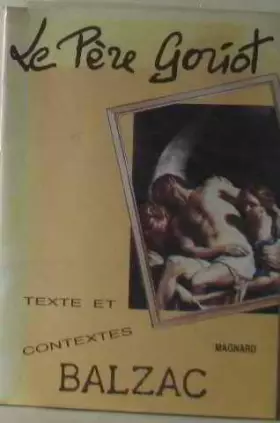 Couverture du produit · "Le Père Goriot" de Balzac