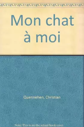 Couverture du produit · Mon chat à moi