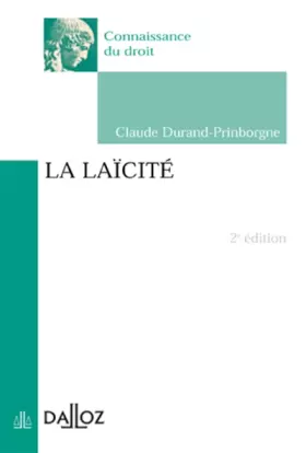 Couverture du produit · La laïcité