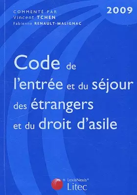 Couverture du produit · Code de l'entrée et du séjour des étrangers et du droit d'asile (ancienne édition)