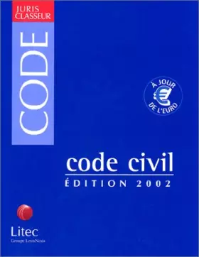 Couverture du produit · Code civil 2002 (ancienne édition)