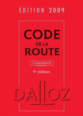 Couverture du produit · Code de la route