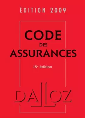 Couverture du produit · Code des assurances