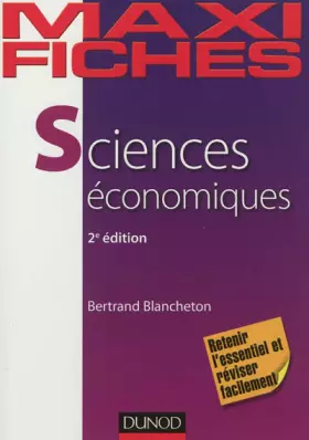 Couverture du produit · Maxi fiches de Sciences économiques - 2e éd.