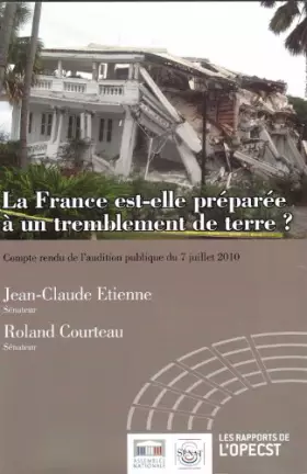 Couverture du produit · La France est-elle préparée à un tremblement de terre?