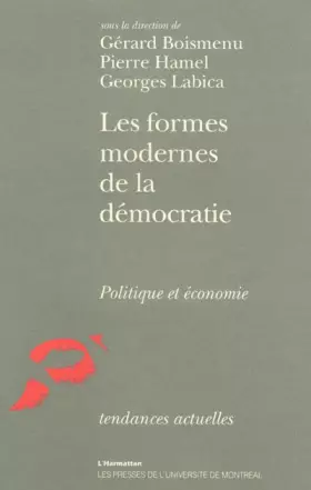 Couverture du produit · Les formes modernes de la démocratie