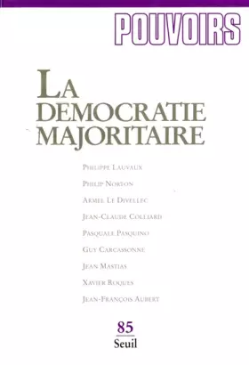 Couverture du produit · La démocratie majoritaire