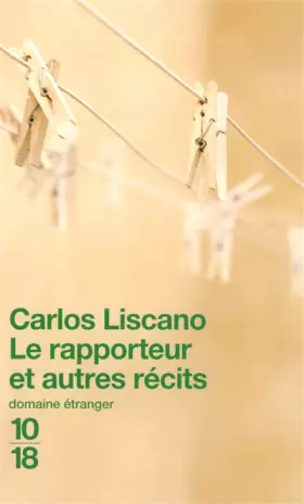 Couverture du produit · Le rapporteur et autres récits