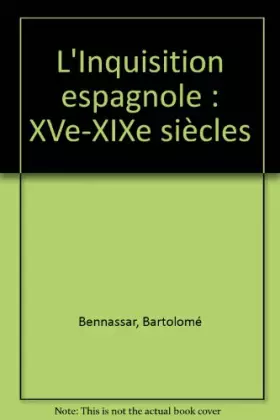 Couverture du produit · L'Inquisition espagnole