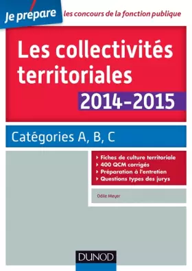 Couverture du produit · Les collectivités territoriales 2014-2015 - 4e éd. - Catégories A, B, C