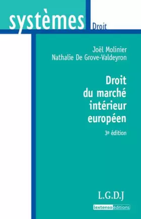 Couverture du produit · Droit du marché intérieur européen