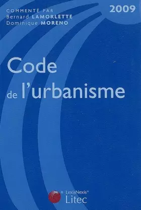 Couverture du produit · Code de l'urbanisme (ancienne édition)