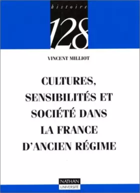 Couverture du produit · Cultures, sensibilités et société dans la France d'Ancien Régime