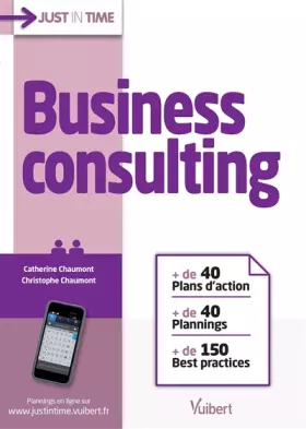 Couverture du produit · Business consulting: + de 40 plans d'action & plannings et + de 150 best practices