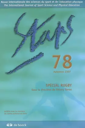 Couverture du produit · STAPS 2007/4 N.78 SPECIAL RUGBY