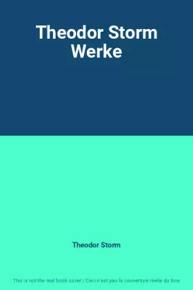 Couverture du produit · Theodor Storm Werke