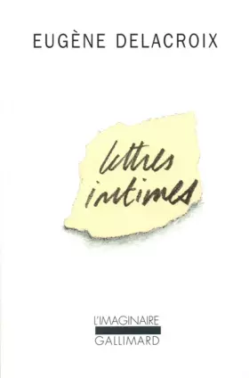 Couverture du produit · Lettres intimes