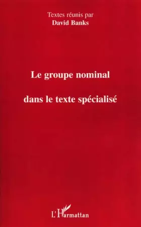 Couverture du produit · Groupe nominal dans le texte specialise (le)