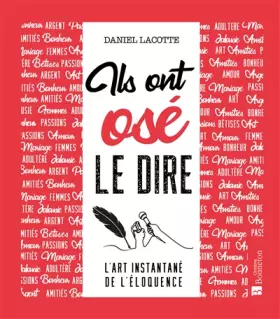 Couverture du produit · Ils ont osé le dire